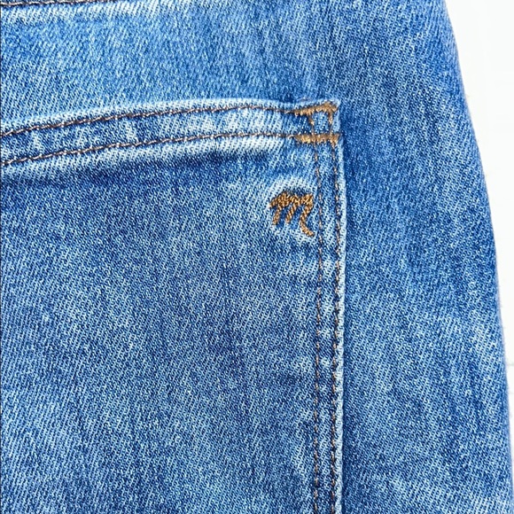 NWOT Madewell Classic Blue Straight Leg Jeans - Picture 11 of 12